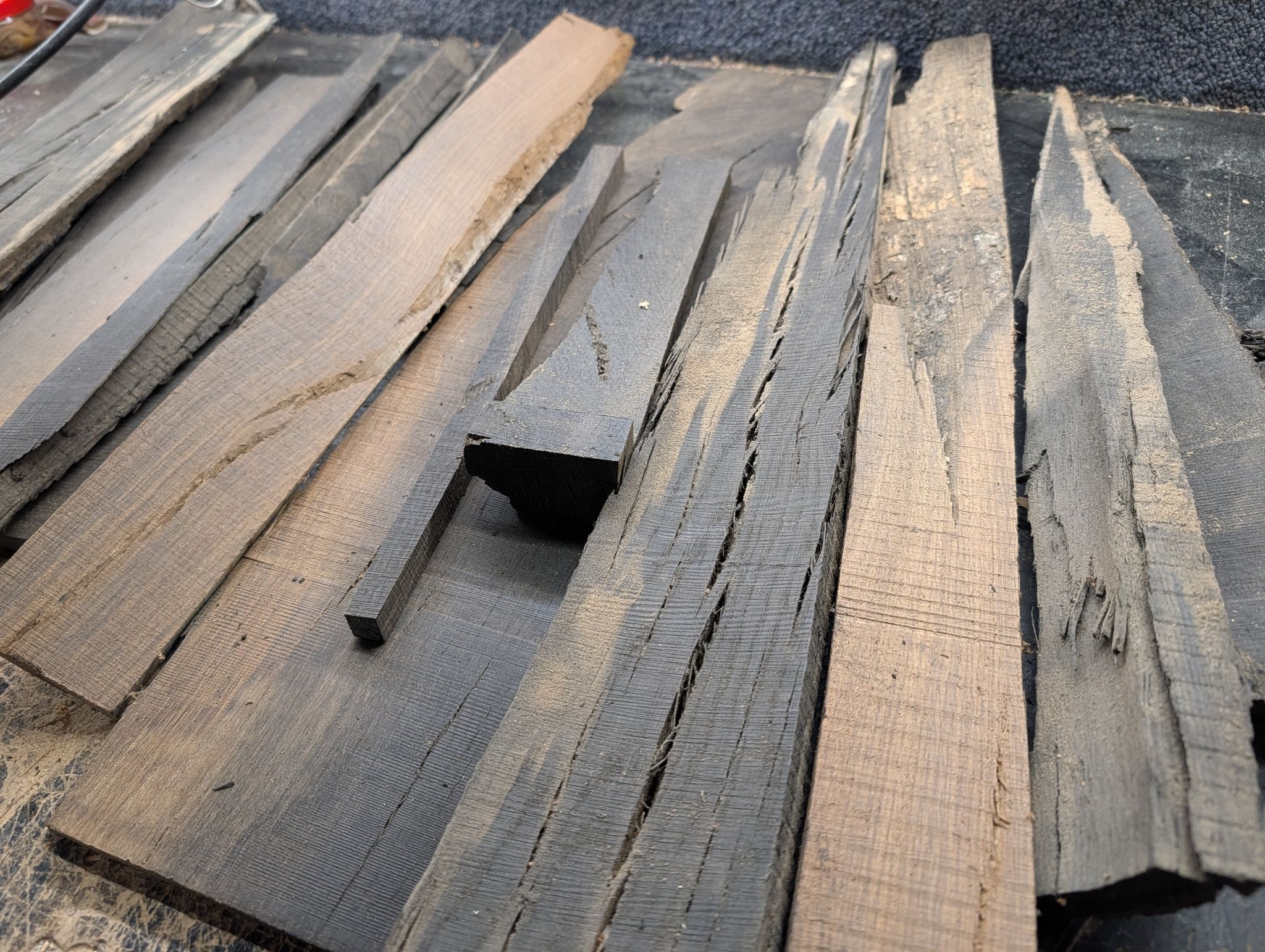 Bog Oak Offcuts 12464
