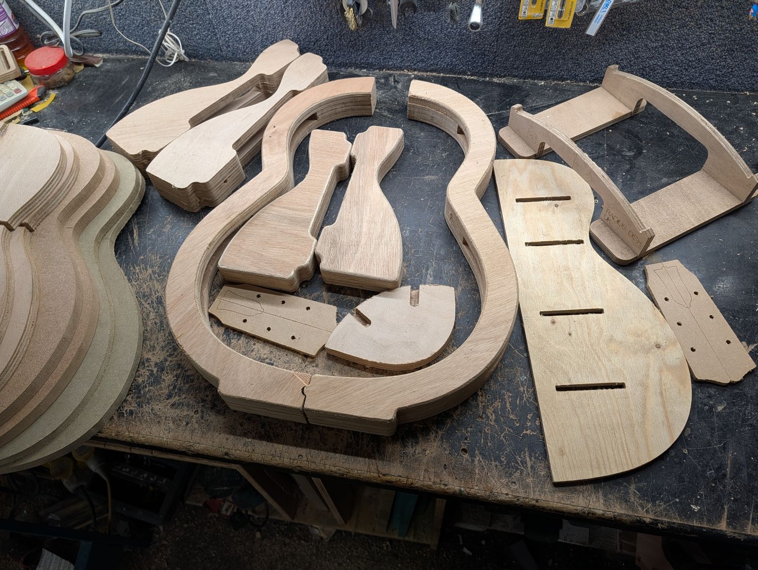 Old Luthier Jigs Job Lot 12648