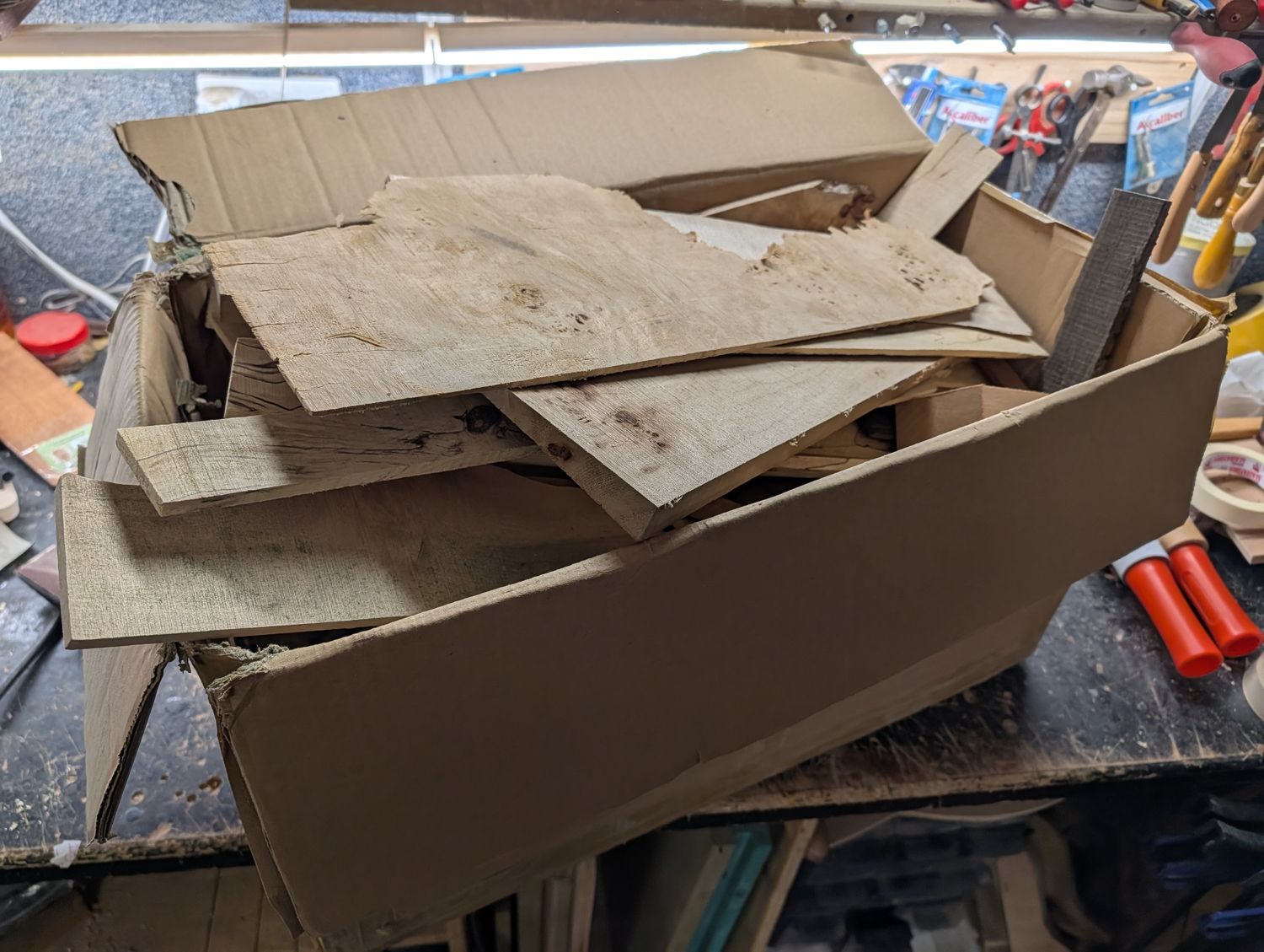 Large Box of Offcuts 12644