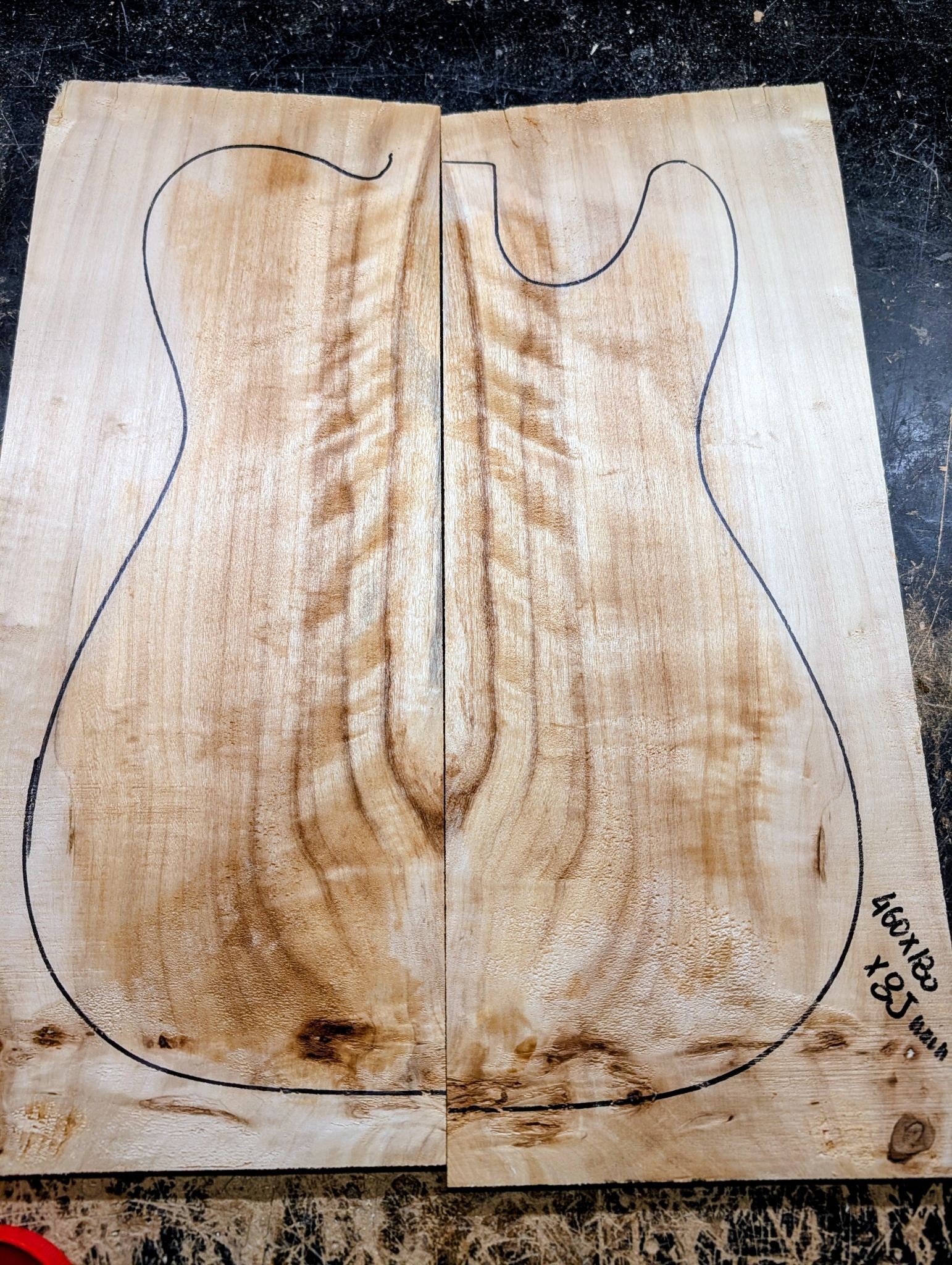 British Rippled Poplar Drop Top 12657