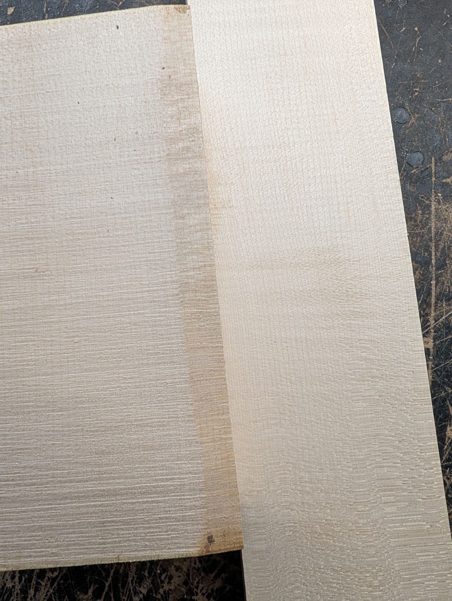 Flame Maple Neck and Heel 12683