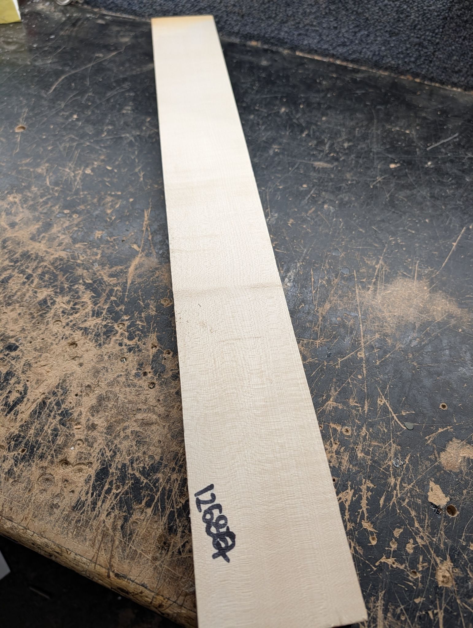 Curly Maple Large Neck Blank 12687