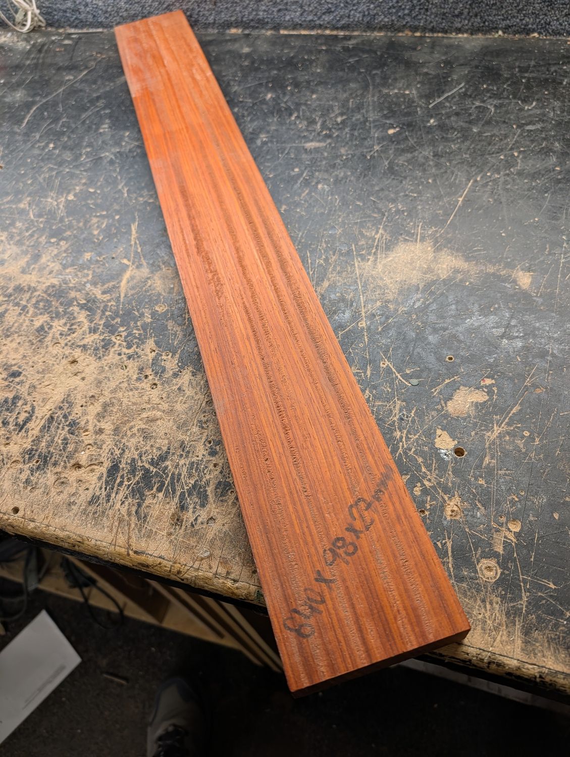 Padauk Large Neck Blank 12684