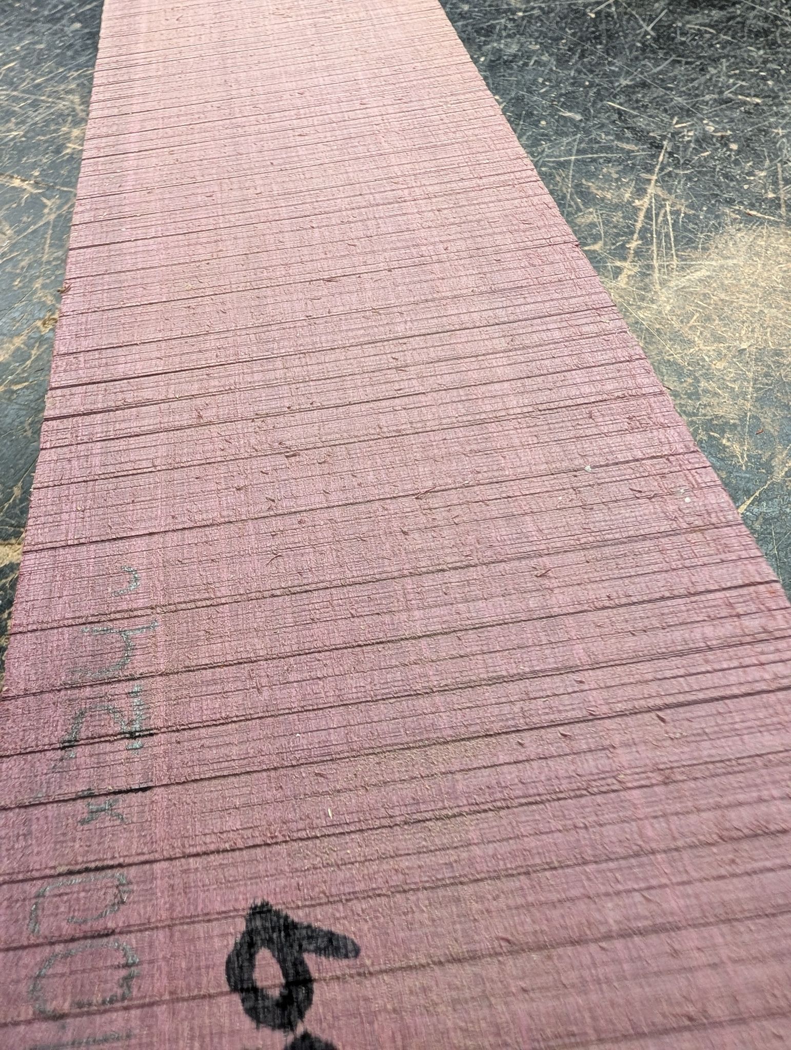 Purpleheart Neck Blank 12689