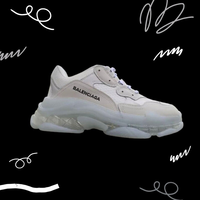 Zapatillas BALENCIAGA Triple S suela transparente