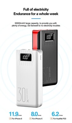 Original strong 30000mAh Powerbank