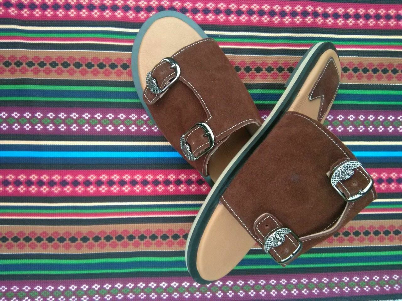 UNISEX BROWN LEATHER PALM