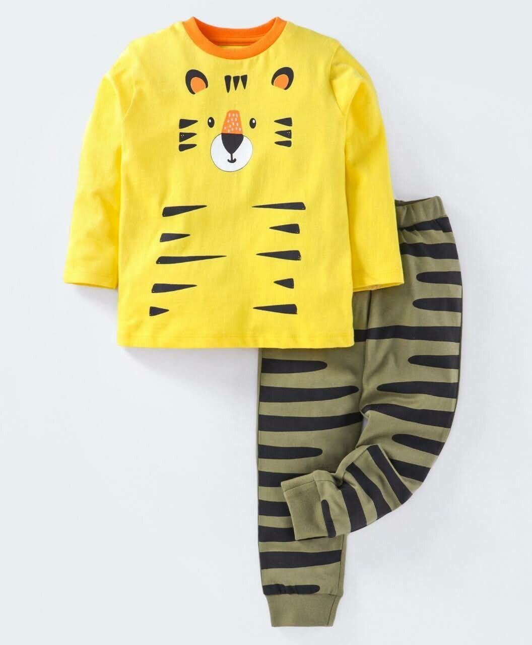 TIGER YELLOW- Boy Pyjamas/Sleepwear