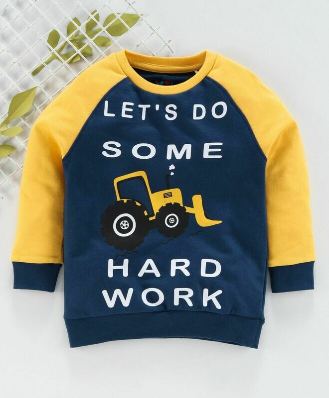 HARD WORK-  Boy  Sweatshirt