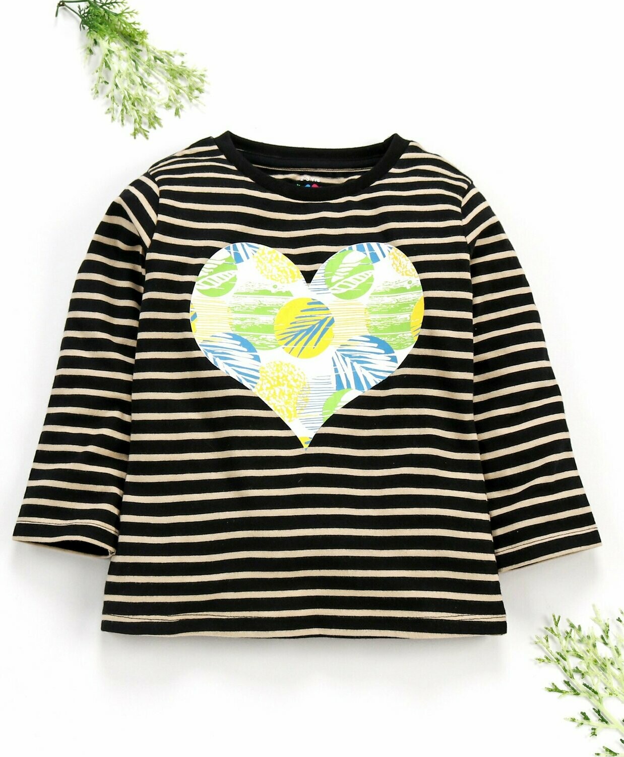 Black Strip -  Girl  Sweatshirt