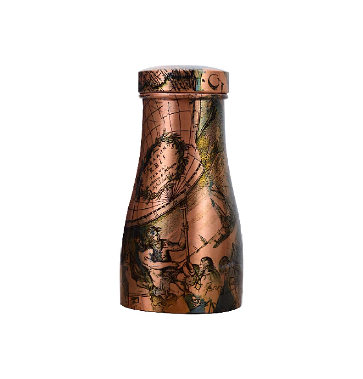 1000ml Copper Bed Pot Bottle -Design Royal Box