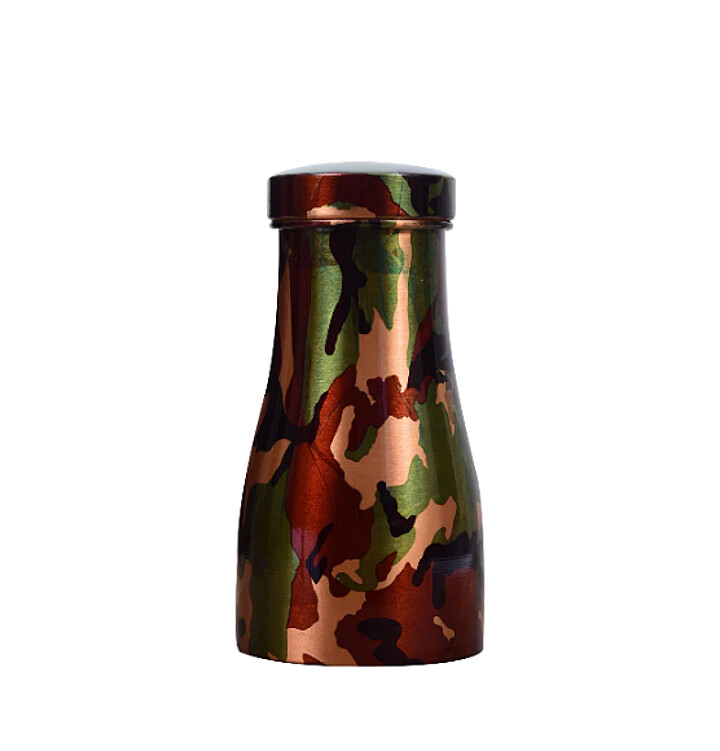 1000ml Copper Bed Pot Bottle -Design Camouflage