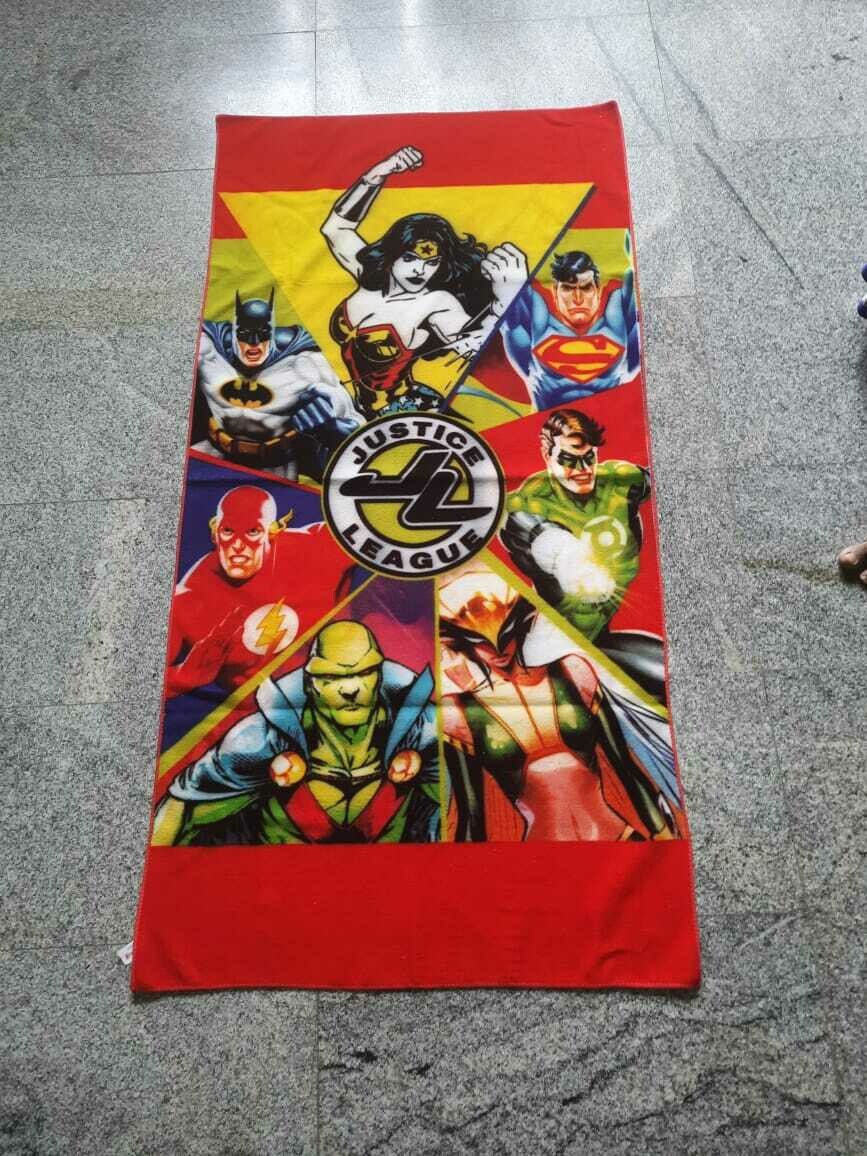 Justice League Printed pool towel