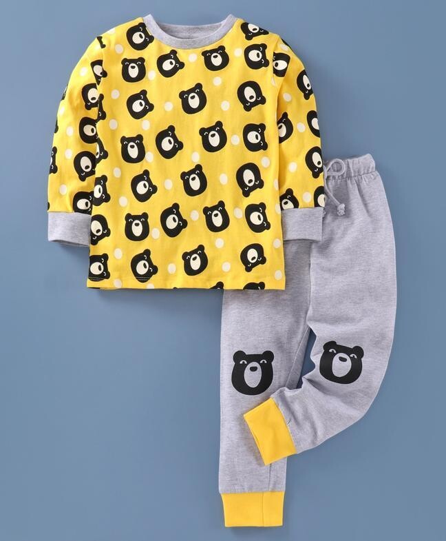 BEAR Yellow-Pyjamas/Sleepwear