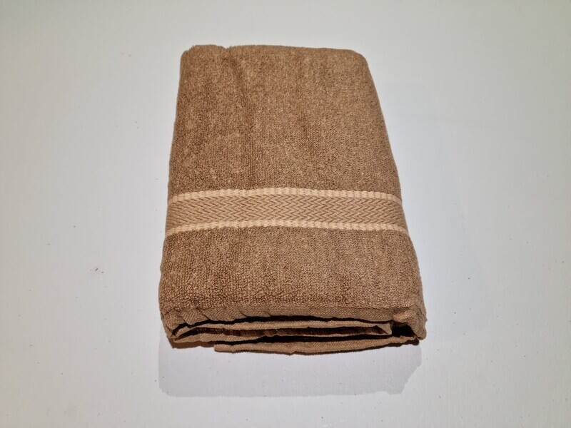 Dark Brown Soft Terry bath towel