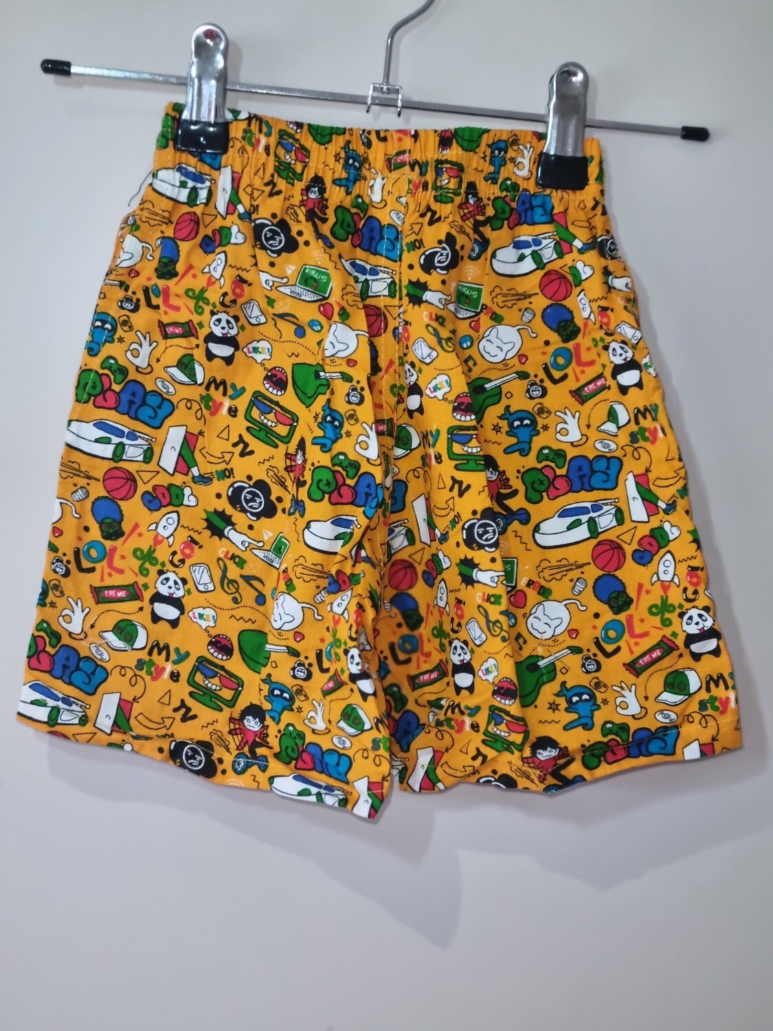 KID&#39;s Shorts - Yellow Color