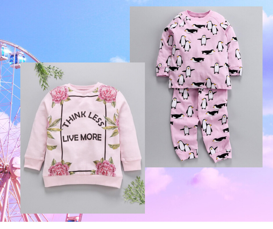 Penguin - Girl Sleepwear AND THINKLESS Girls SW - COMBO 9