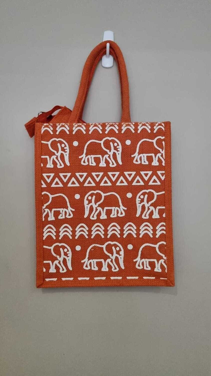 Jute Bag Medium-Elephant