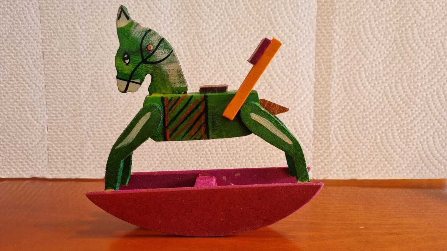 DECO: Horse and Bullock Cart -Wooden
