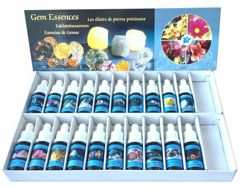 Edelstein-Essenzen Set 1 - 20 20x15ml