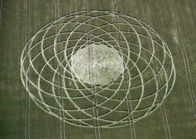 13.) 14 Ring Spirals, Woodborough Hill, UK (1997)