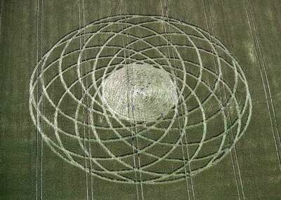 13.) 14 Ring Spirals, Woodborough Hill, UK (1997)