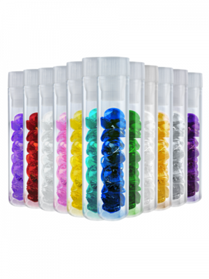 Elohim Körperkristalle Set mit 12 Farbstrahlen