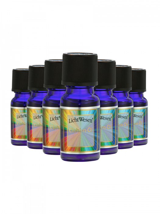ELOHIM ÄTHERISCHE ÖLE - SET MIT 12 FARBSTRAHLEN