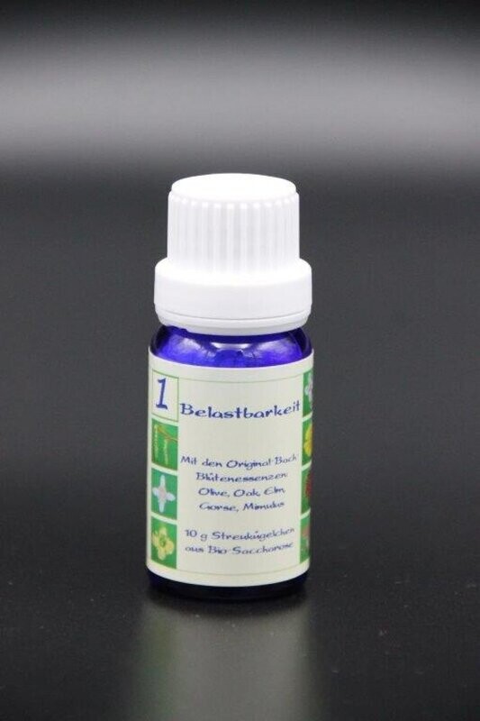 Bachblütenmischung 1 Belastbarkeit 10g Globuli