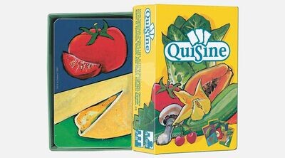QUISINE - 55 Bildkarten mit 110 Lebensmitteln