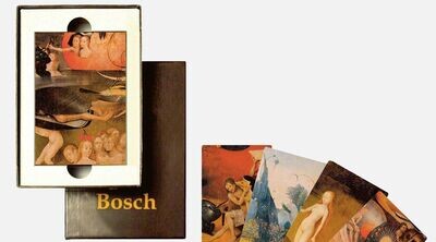 BOSCH - „Der Garten der Lüste“ auf 65 bedruckten Karten