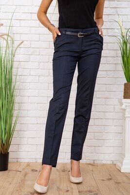 Pants for women classic tapered to the bottom color Navy Pants for women classic tapered to the bottom color Navy