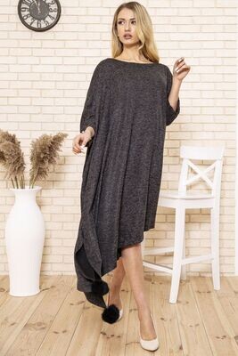 Loose fit dress large size color Dark gray Loose fit dress large size color Dark gray