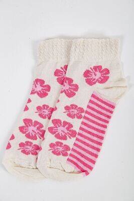 Women's socks color Milky pink Women's socks color Milky pink