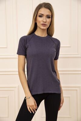 T-shirt sports women's color Dark gray T-shirt sports women's color Dark gray