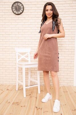 Dress from eco suede color Blue Dress from eco suede color Blue