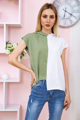 T-shirt for women color Black and white T-shirt for women color Black and white