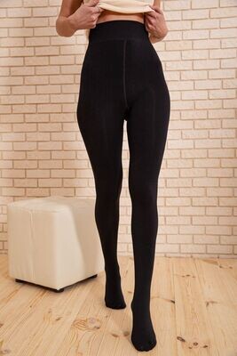 Women's tights, warm color Black Women's tights, warm color Black