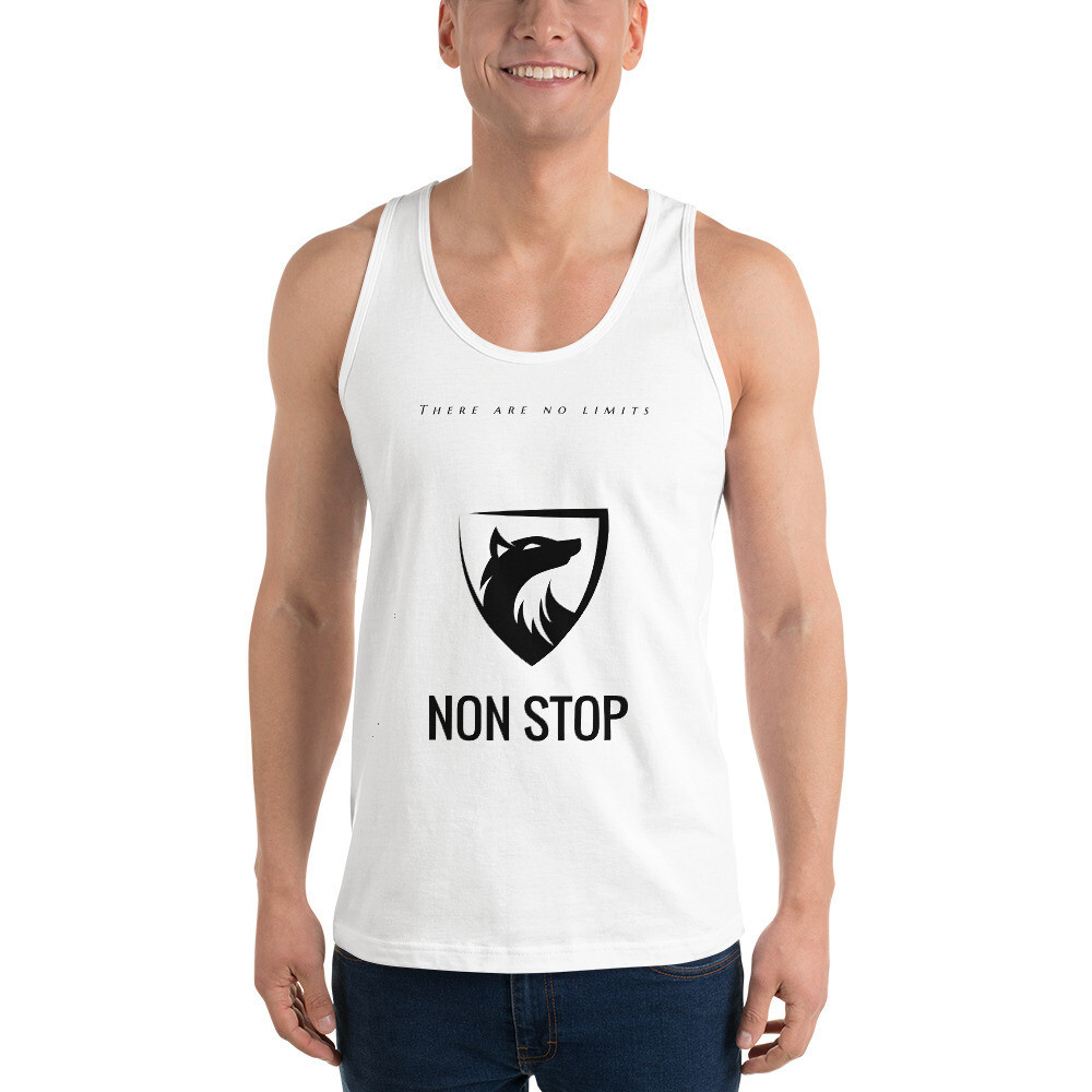Camiseta NON STOP de tirantes UNISEX (Gama blanca)