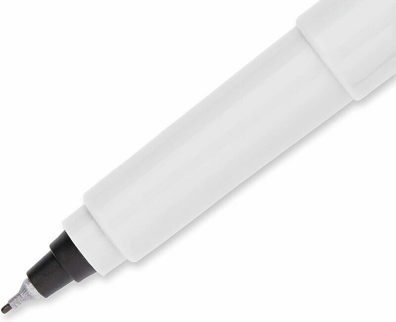 Permanent Markers, Ultra Fine Point, Black, 12 Count