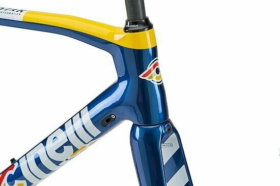Cinelli 2021 SUPERSTAR Rahmen Gabel Set Greeneyes Blue