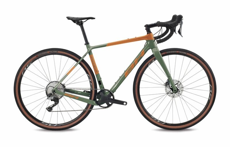 BH Bikes: Gravelx Evo 3.0 Grün Orange BH Bikes: Gravelx Evo 3.0 Grün Orange