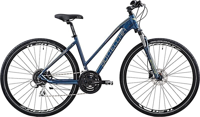 Crossrad BOTTECCHIA "321" Damen 24-Gang blau