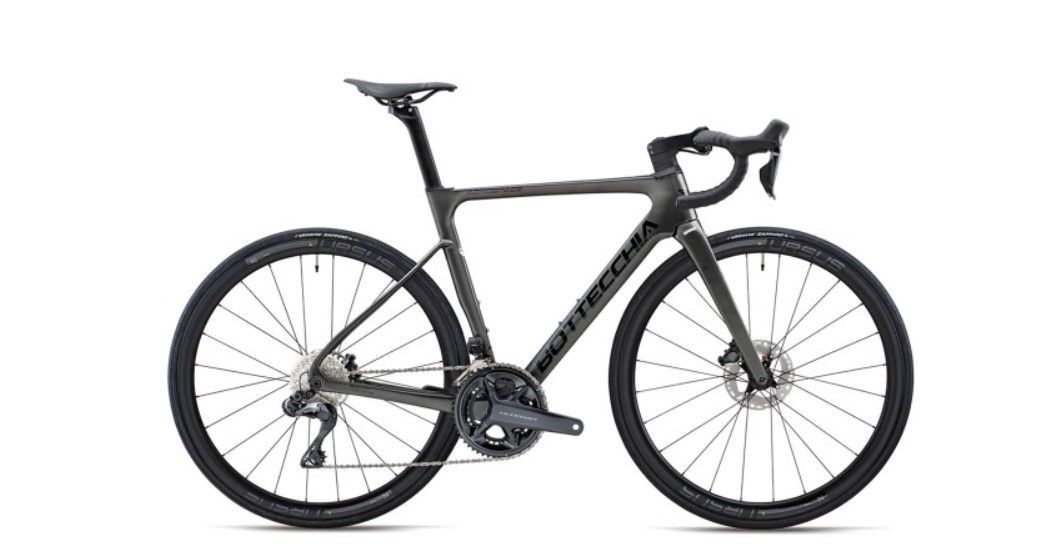 RENNRAD BOTTECCHIA "AEROSPACE" 24-GANG Antrazit 105er Di 2