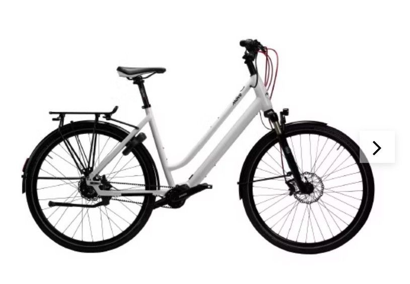 Möve Bikes Airy, Pinion 9 Gang weiß, Diamant Rahmen