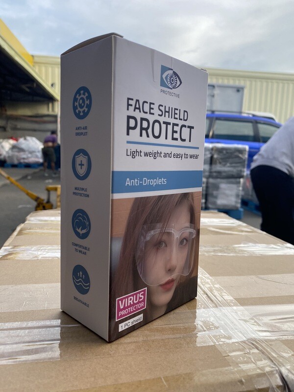 Butterfly Hard Plastic Eye Shield