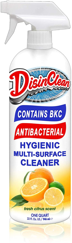Fast Acting Hygienic Multi-Surface Cleaner, All Purpose Extra Strength Disinfectant Cleaner 32 Fl Ounce Fresh Citrus Scent