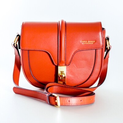 Charles Berkeley Orange-Brown Sling Bag Charles Berkeley Orange-Brown Sling Bag