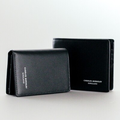 Charles Berkeley Black Wallet with Card Holder Wallet Charles Berkeley Black Wallet with Card Holder Wallet