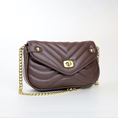 CINDY Coffee Fashion Sling Bag With Small Coin Purse - J2 CINDY Coffee Fashion Sling Bag With Small Coin Purse - J2